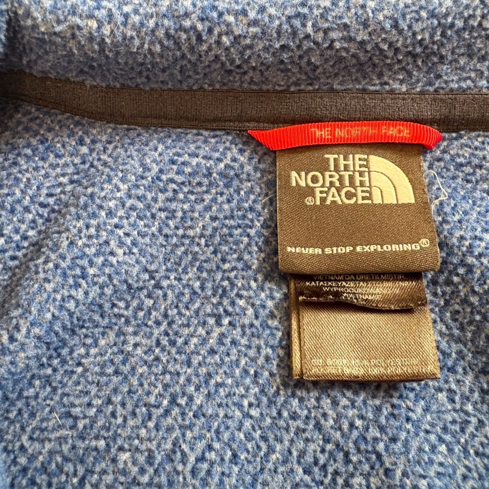 Men’s The North Face Zip Up Sweater Size Small - Picture 4 of 5